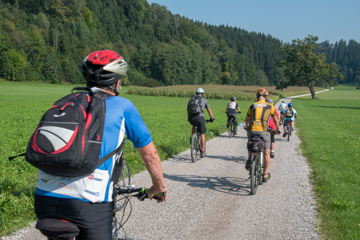 Michaela Kaniber, MdL, Staatsministerin für Ernährung, Landwirtschaft und Forsten Radtour mit