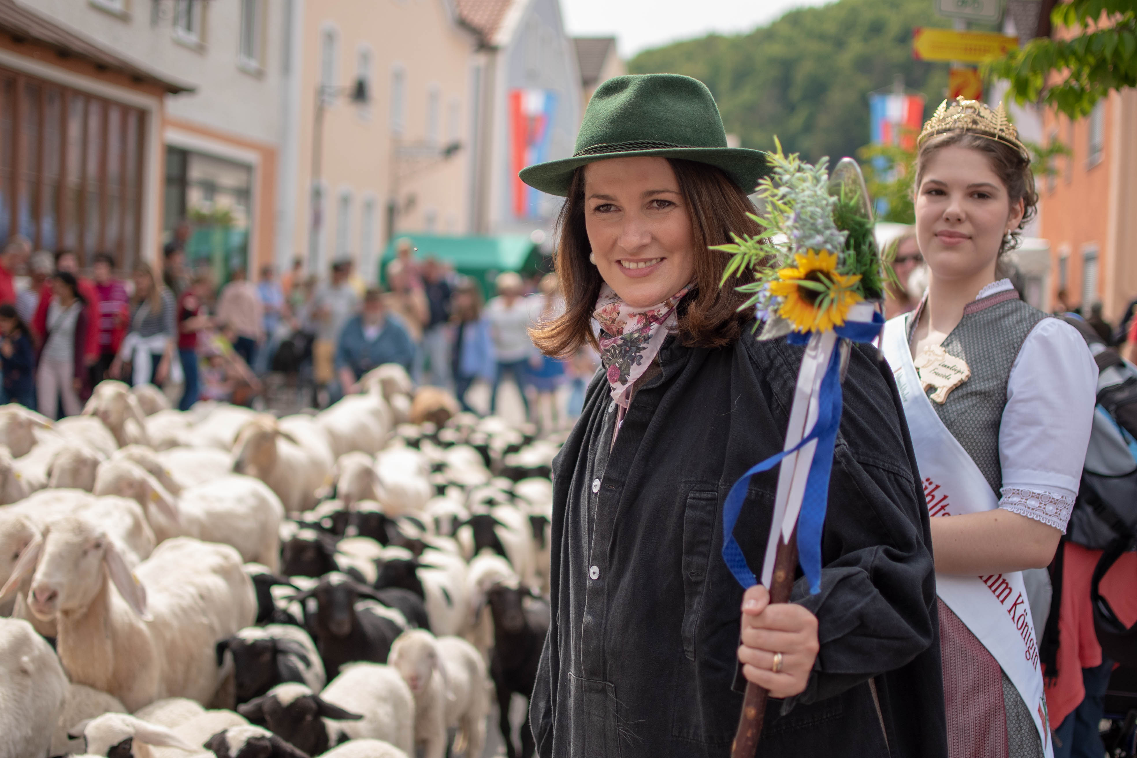 19.51.2019 - Lammauftrieb im Altmhltal - Foto: Judith Schmidhuber