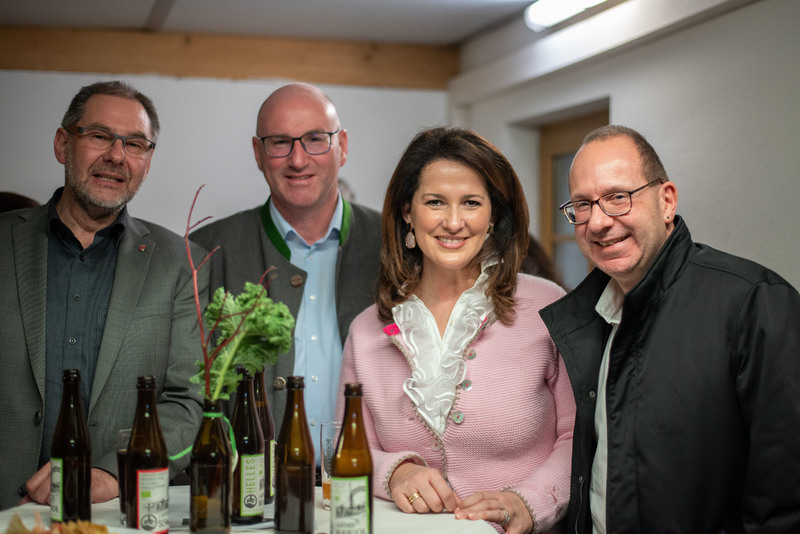 Besuch auf dem Biohof Lecker in Laufen.&nbsp;