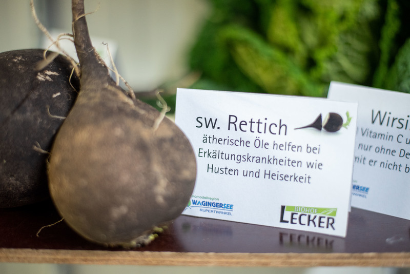 Besuch auf dem Biohof Lecker in Laufen.&nbsp;